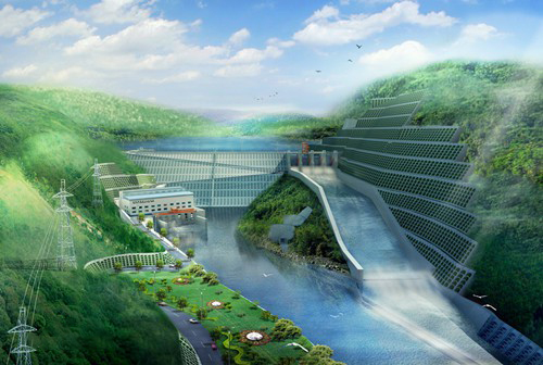 苍溪老挝南塔河1号水电站项目